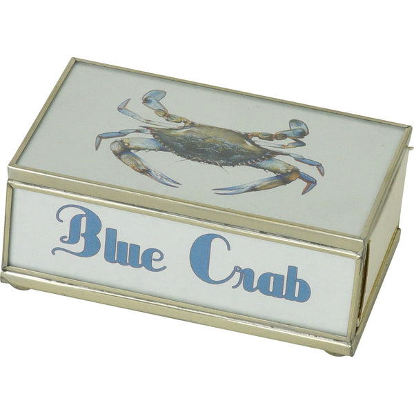 Blue Crab Matchbox Cover