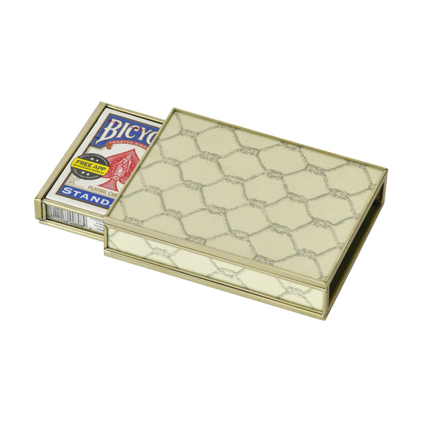 Gray knot card box