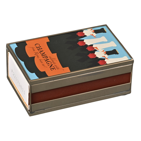 Celebrate with Champagne Matchbox Cover