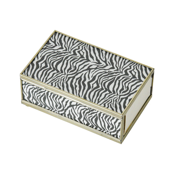 Zebra Stripes Matchbox Cover