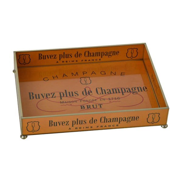 Orange Brut Bar Tray
