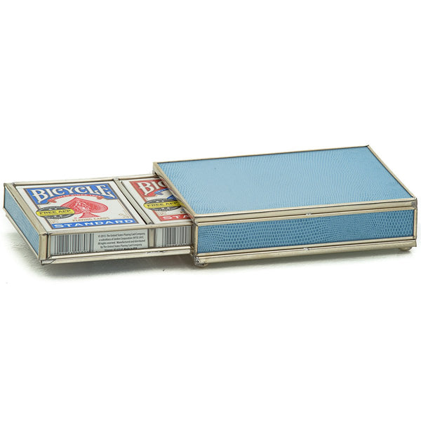 Blue skin card box