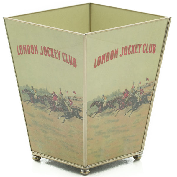 London Jockey club waste bin